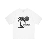 mahagrid (マハグリッド)     SUNSET BEACH TEE WHITE(MG2DMMT518A)