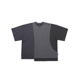 アジョバイアジョ(AJOBYAJO)             Mixed T-Shirt [CHARCOAL]