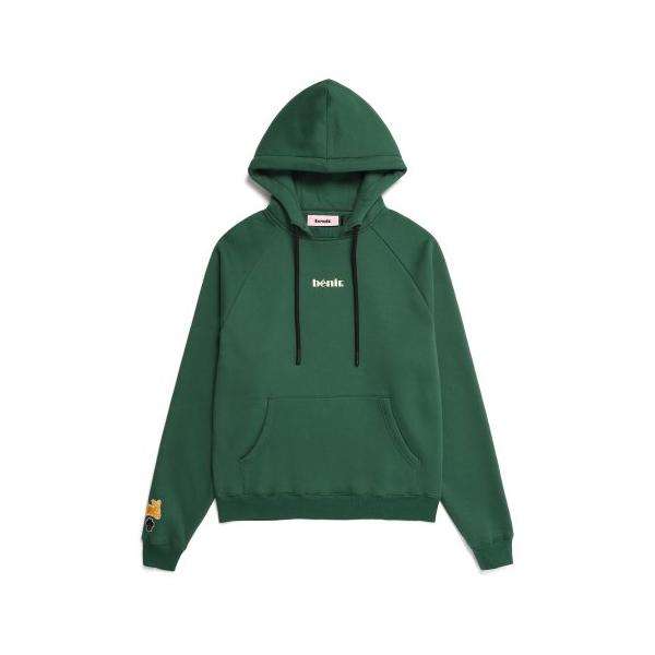 benir (ベニル)  LOGO RAGLAN HOODIE[GREEN]_BNTTIHD02UG1