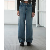 TRENDY WIDE LEG JEANS (BLUE)