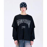 ラメルマメゾン (LA MER MA MAISON) DOUBLE SLEEVE T BLACK