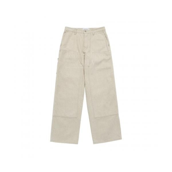 アクメドラビ(acme' de la vi)  GARMENT WASHING CARPENTER COTTON PANTS BEIGE