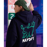 ティーダブリューエヌ(TWN) Flydog Hoodie Navy HSHD3526