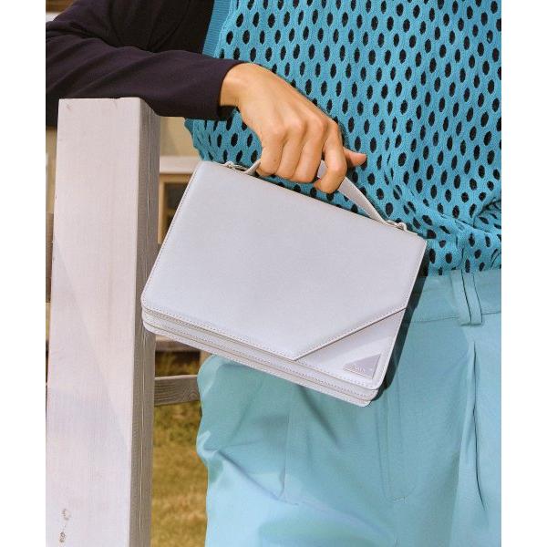 BBYB(ビービーワイビー)  Mago Unisex Satchel Cross Bag (Dove Grey)