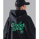 パーステップ(PERSTEP)  All Good Hoodie Black SMHD4517