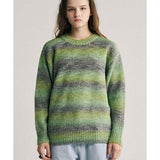 WOOL GRADATION KNIT(GREEN)