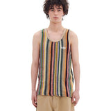 ARCHIVE BOLD (アーカイブボールド)　MULTI STRIPE KNIT SLEEVELESS (BEIGE)