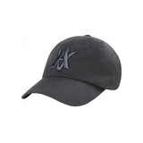 アクメドラビ(acme' de la vi)  A LOGO EMBLEM TONE ON TONE BALL CAP GREY