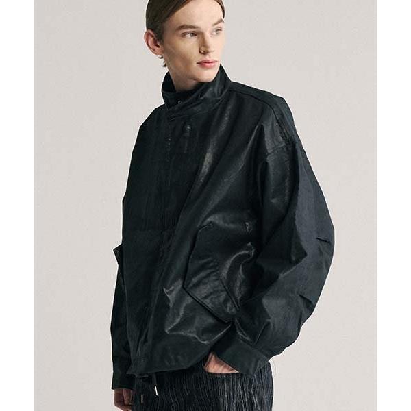 シディスコンマ(SHETHISCOMMA)  CRACK LEATER JACKET