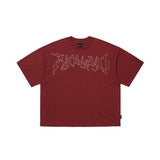 アジョバイアジョ(AJOBYAJO) [PBA] SB Logo T-Shirt [BURGUNDY]