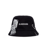 ブラックブロンド(BLACKBLOND)  BBD Disorder Patch Bucket Hat (Black)