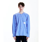 ラメルマメゾン (LA MER MA MAISON)    ROUND-NECK SHIRT SKY BLUE