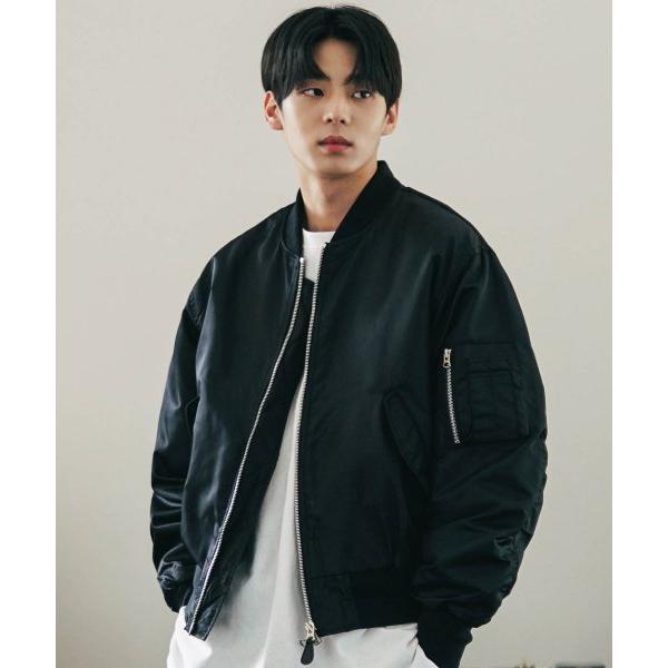 JEMUT (ジェモッ) Frimal Standard MA-1 Jacket Black SOJK2431