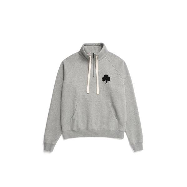 benir (ベニル)  CLOVER HALF ZIP-UP CREWNECK[GREY]_BNTTICR02UC4