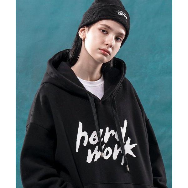ティーダブリューエヌ(TWN)  Hardwork Hoodie Black STHD3457