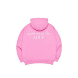 アクメドラビ(acme' de la vi) CIRCLE NEW SYMBOL LOGO HOODIE ZIP UP PINK