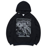 NOMANUAL(ノーマニュアル) NM AUTO HOODIE - BLACK