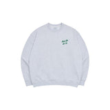 アクメドラビ(acme' de la vi) SCRIPT LOGO PRINTING SWEAT SHIRT MELANGE