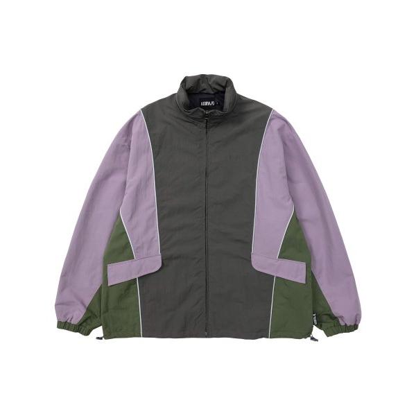 アジョバイアジョ(AJOBYAJO)            Multi Color Nylon Windbreaker [PINK]