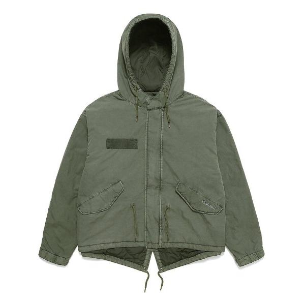 mahagrid (マハグリッド)     OVERDYED M-51 SHORT PARKA OLIVE(MG2CWMB908A)