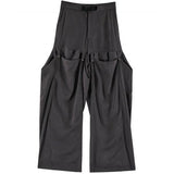 FLARE UP (フレアアップ) Flowing Wide Pants (FL-233_Charcoal)
