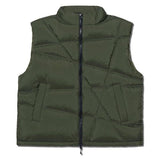 NOMANUAL(ノーマニュアル) TRACK DUCK DOWN VEST - KHAKI