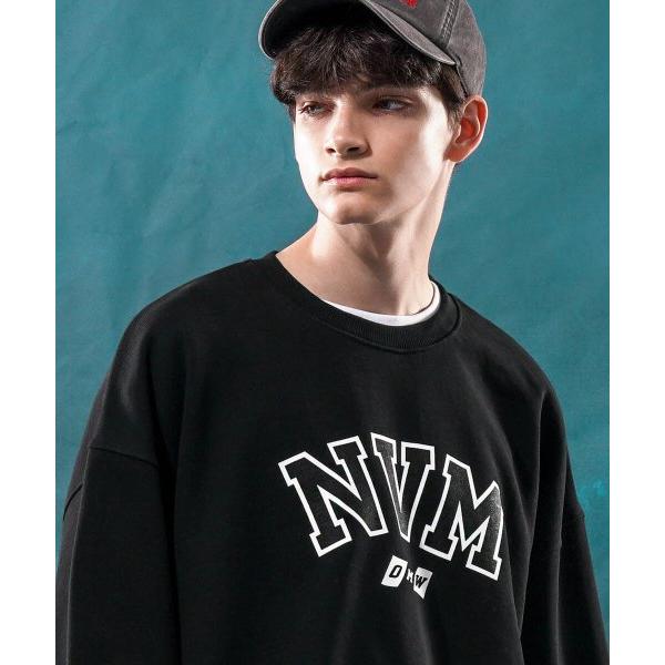 ティーダブリューエヌ(TWN)  Wayne Sweat Shirts Black LMMT3418