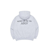 アクメドラビ(acme' de la vi) CIRCLE NEW SYMBOL LOGO HOODIE ZIP UP MELANGE