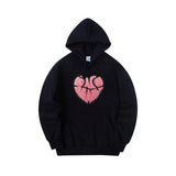 RADINEO (ラディネオ)　 HEART BALLOON HOODIE BLACK