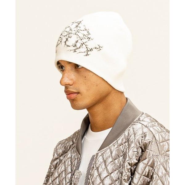 マスノウン(MASSNOUN)     METAL LOGO BEANIE MFTAC002-WT