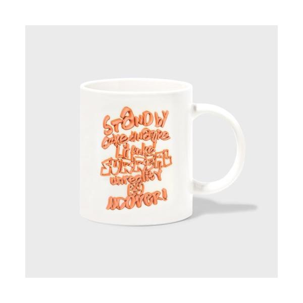 NCOVER（エンカバー） TRIDIMENSIONALITY ORANGE TEXT-WHITE(MUG CUP)
