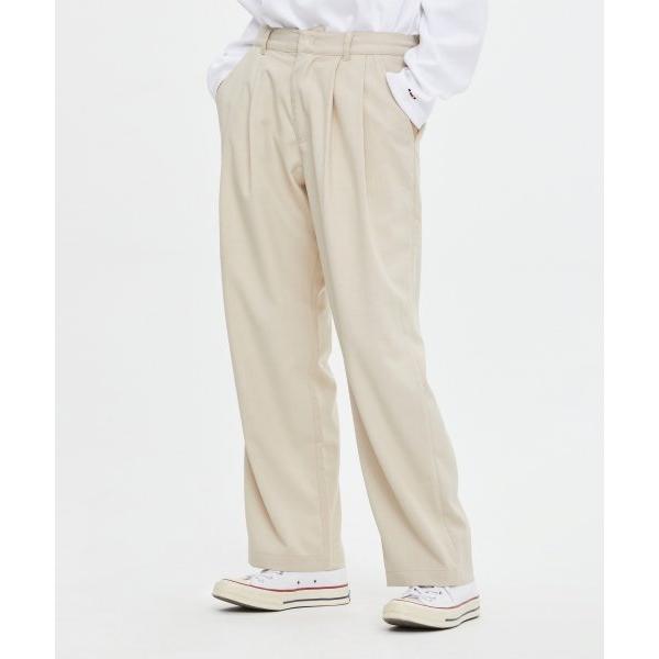 ROMANTIC CROWN(ロマンティック クラウン)    ESSENTIAL WIDE SLACKS_BEIGE