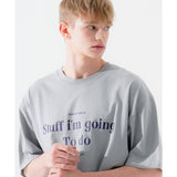 ダブルユーブイプロジェクト(WV PROJECT)   Todo 1/2 Sleeve T-shirts Gray MJST7660
