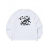 NOMANUAL(ノーマニュアル)    MANTA LONG SLEEVE TEE - WHITE