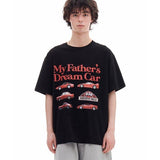 ARCHIVE BOLD (アーカイブボールド)　MY FATHER DREAM CAR T-SHRITS (BLACK)