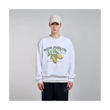 アクメドラビ(acme' de la vi)  RETRO LEMON ARTWORK SWEAT SHIRT WHITE