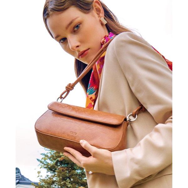 BBYB(ビービーワイビー)  Lala Shoulder Bag (Crinkled Brown)