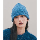 TMO BY 13MONTH（ティーエムオーバイサーティンマンス） LOGO KNIT BEANIE (BLUE)