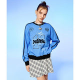 NCOVER（エンカバー）14 SPORTS TEAM SWEATSHIRT-SKY BLUE