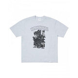 NOMANUAL(ノーマニュアル)    S.P T-SHIRT - WHITE MELANGE