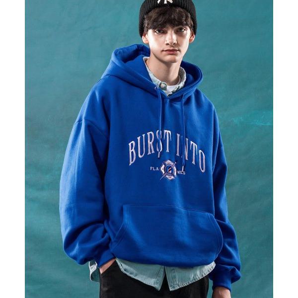 ティーダブリューエヌ(TWN)  Flame Hoodie Perfectblue HHHD3454