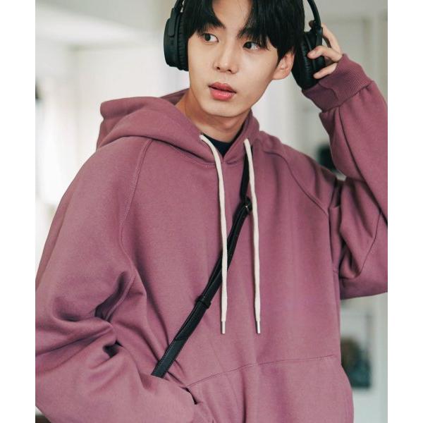 JEMUT (ジェモッ)  Snail Overft Napping Hood Palepurple KJHD2432