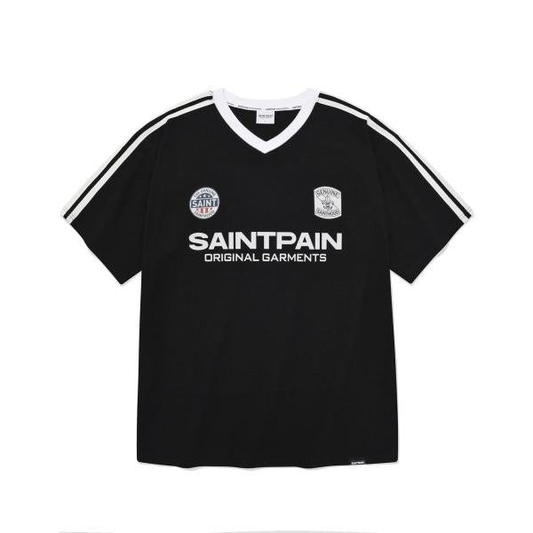 日本未入荷SAINTPAINのSP SAINT CLUB V NECK T SHIRTS SAINTPAIN正規品☆SP SAINT CLUB V NECK T SHIRTS (SAINTPAIN/T