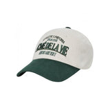 TWO TONE FISHING LOGO BALL CAP GREEN