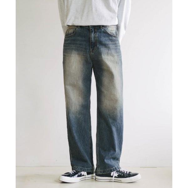 [JEMUT]★OLIN VINTAGE WASHING DENIM PANTS JEMUT (ジェモッ) Olin Vintage Washing Denim Pants