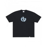 METAL SYMBOL LOGO T-SHIRT - BLACK