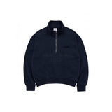 アクメドラビ(acme' de la vi)  ADLV CLUB LOGO PULLOVER SWEAT SHIRT NAVY