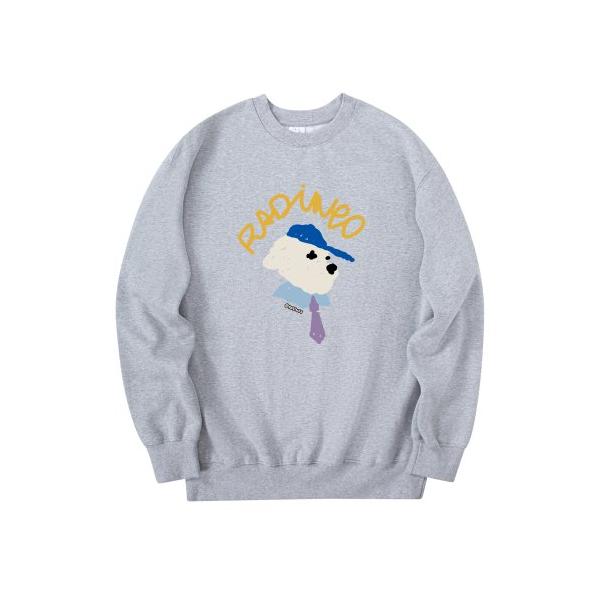 RADINEO (ラディネオ)　 RADIDOG SWEATSHIRTS GREY