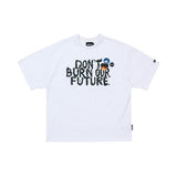 アジョバイアジョ(AJOBYAJO)             [23 S/S RENEWAL] DBOF Logo T-Shirt [WHITE]