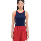 ARCHIVE BOLD (アーカイブボールド)　AB TWO TONE TANK TOP (NAVY)